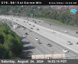 NB 15 at Carmel Mountain Rd.