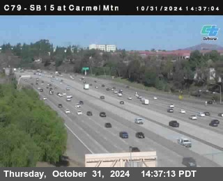 NB 15 at Carmel Mountain Rd.