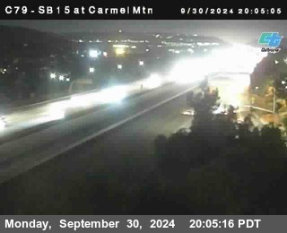 NB 15 at Carmel Mountain Rd.