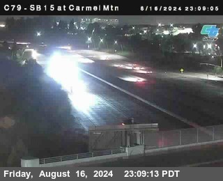 NB 15 at Carmel Mountain Rd.