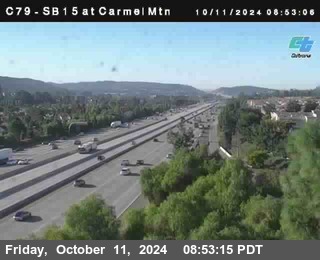 NB 15 at Carmel Mountain Rd.