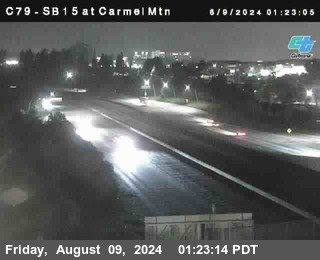 NB 15 at Carmel Mountain Rd.