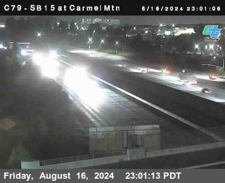 NB 15 at Carmel Mountain Rd.