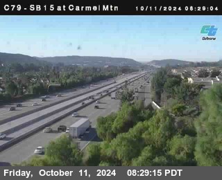 NB 15 at Carmel Mountain Rd.