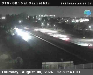 NB 15 at Carmel Mountain Rd.