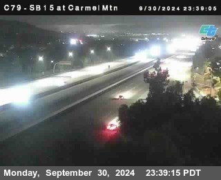 NB 15 at Carmel Mountain Rd.