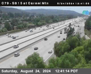 NB 15 at Carmel Mountain Rd.