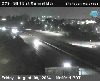 NB 15 at Carmel Mountain Rd.