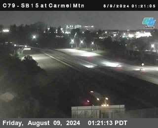 NB 15 at Carmel Mountain Rd.