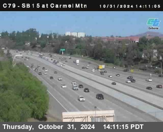 NB 15 at Carmel Mountain Rd.