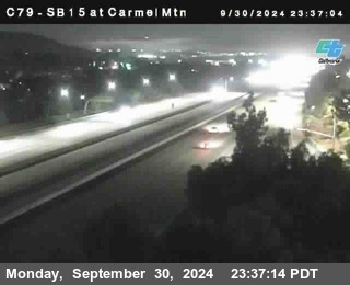 NB 15 at Carmel Mountain Rd.