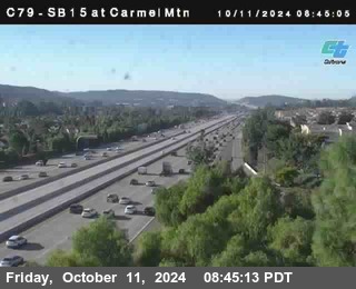 NB 15 at Carmel Mountain Rd.