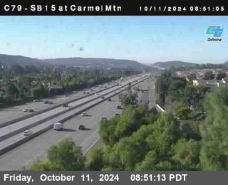 NB 15 at Carmel Mountain Rd.