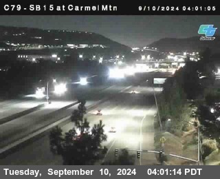 NB 15 at Carmel Mountain Rd.