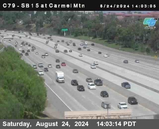 NB 15 at Carmel Mountain Rd.