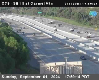 NB 15 at Carmel Mountain Rd.