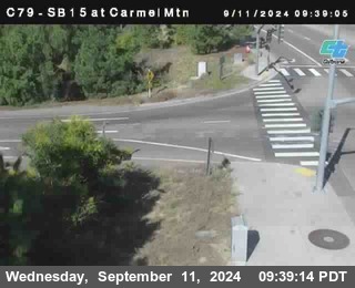 NB 15 at Carmel Mountain Rd.