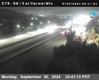 NB 15 at Carmel Mountain Rd.