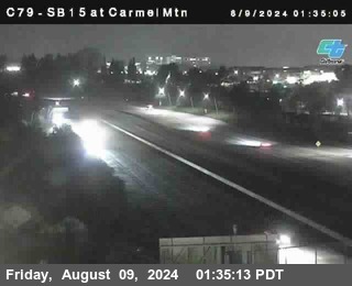 NB 15 at Carmel Mountain Rd.