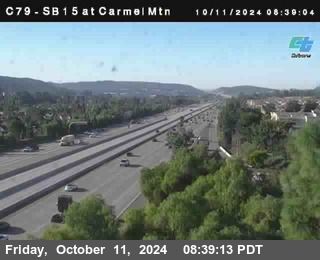 NB 15 at Carmel Mountain Rd.