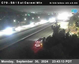 NB 15 at Carmel Mountain Rd.