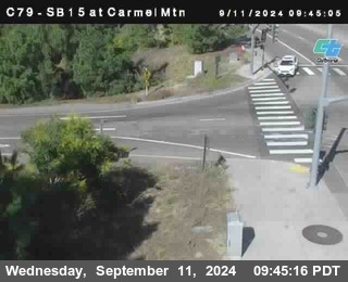 NB 15 at Carmel Mountain Rd.