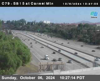 NB 15 at Carmel Mountain Rd.