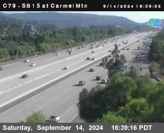 NB 15 at Carmel Mountain Rd.