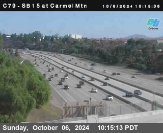 NB 15 at Carmel Mountain Rd.