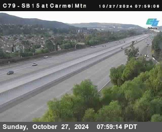 NB 15 at Carmel Mountain Rd.