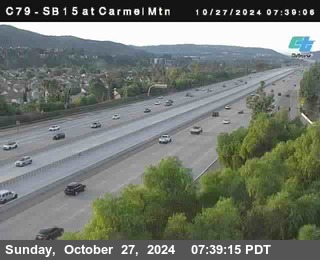 NB 15 at Carmel Mountain Rd.