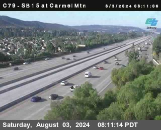 NB 15 at Carmel Mountain Rd.