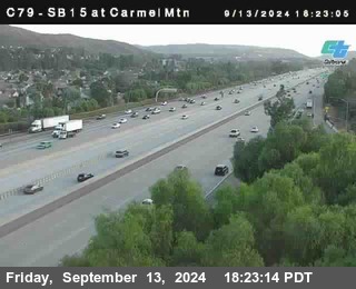 NB 15 at Carmel Mountain Rd.