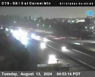 NB 15 at Carmel Mountain Rd.