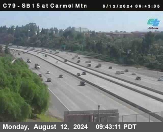 NB 15 at Carmel Mountain Rd.