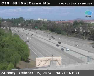 NB 15 at Carmel Mountain Rd.