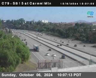 NB 15 at Carmel Mountain Rd.