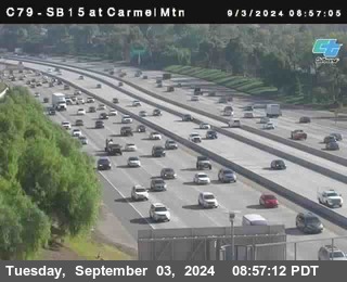 NB 15 at Carmel Mountain Rd.