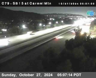 NB 15 at Carmel Mountain Rd.