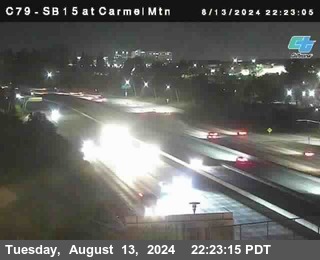 NB 15 at Carmel Mountain Rd.