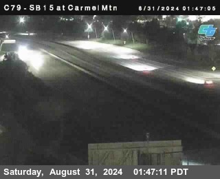 NB 15 at Carmel Mountain Rd.