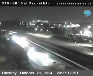 NB 15 at Carmel Mountain Rd.