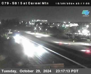 NB 15 at Carmel Mountain Rd.