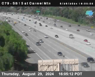 NB 15 at Carmel Mountain Rd.