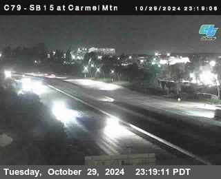 NB 15 at Carmel Mountain Rd.