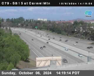 NB 15 at Carmel Mountain Rd.