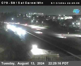 NB 15 at Carmel Mountain Rd.