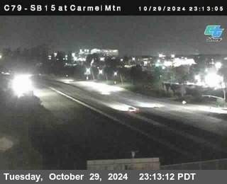 NB 15 at Carmel Mountain Rd.