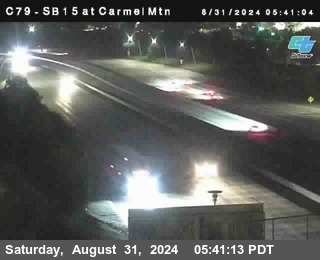 NB 15 at Carmel Mountain Rd.