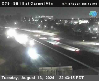 NB 15 at Carmel Mountain Rd.